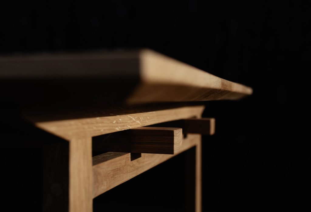 Wooden handmade coffee table
